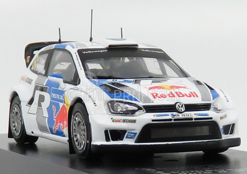 Ixo-models Volkswagen Polo R Wrc Team Volkswagen Motorsport N 8 1:43, bílá
