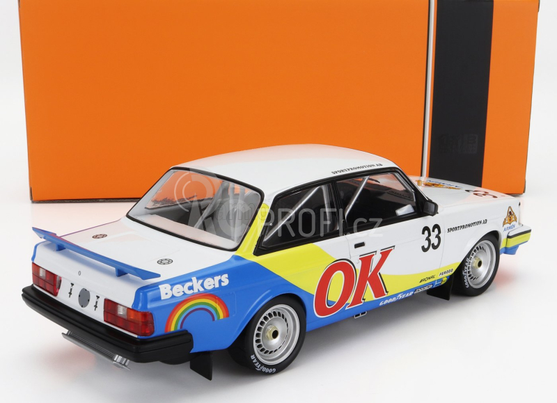 Ixo-models Volvo 240 Turbo Team Beckers N 33 Zolder Etcc 1985 1:18