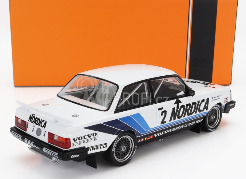 Ixo-models Volvo 240 Turbo Team Nordica Ras Sport N 2 Brno Etcc 1986 1:18