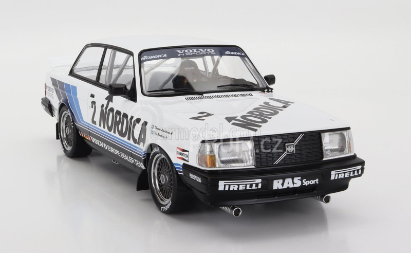 Ixo-models Volvo 240 Turbo Team Nordica Ras Sport N 2 Brno Etcc 1986 1:18