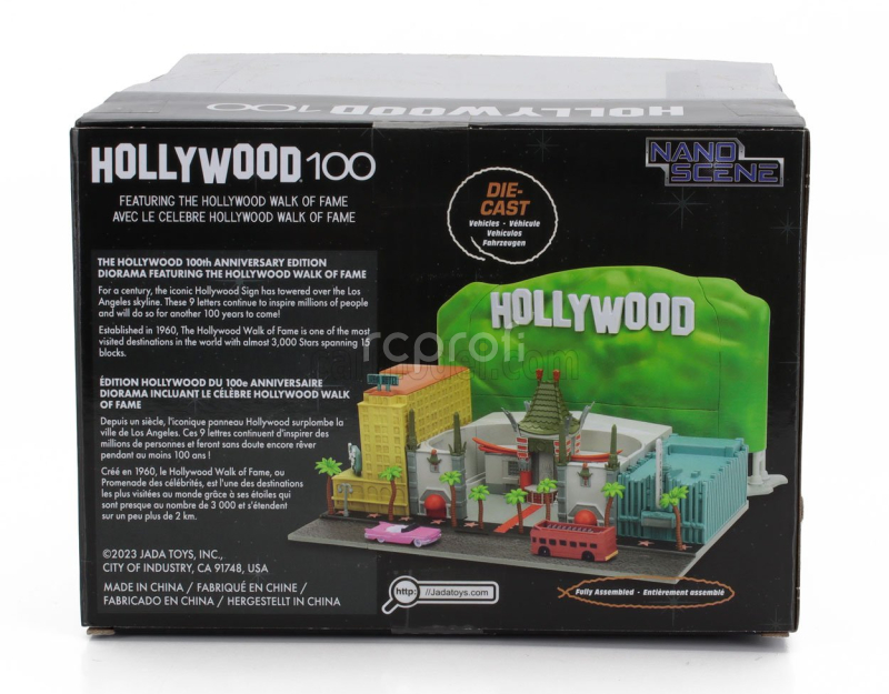 Jada Accessories Diorama - Hollywood 100 Walk Of Fame - Nano Scene 1:87 Různé