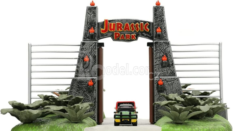 Jada Accessories Diorama - Set Jurský park 1:87