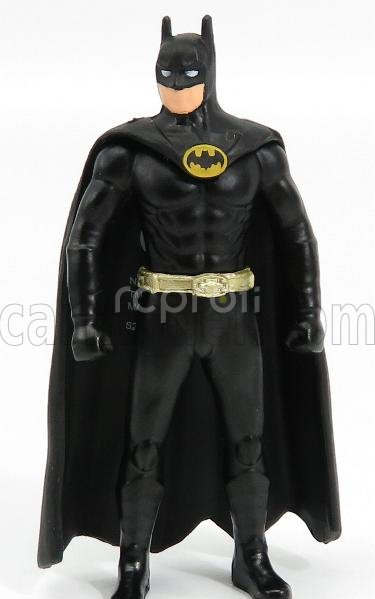 Jada Batman Batmobile Movie 1989 With Batman Figure 1:24 Matt Black
