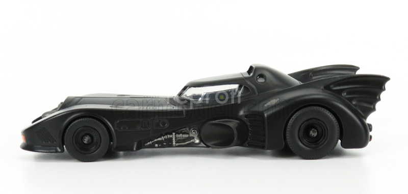 Jada Batman Batmobile Movie 1989 With Batman Figure 1:32 Matt Black