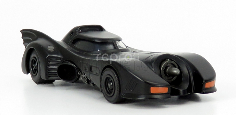 Jada Batman Batmobile Movie 1989 With Batman Figure 1:32 Matt Black