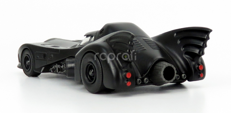 Jada Batman Batmobile Movie 1989 With Batman Figure 1:32 Matt Black
