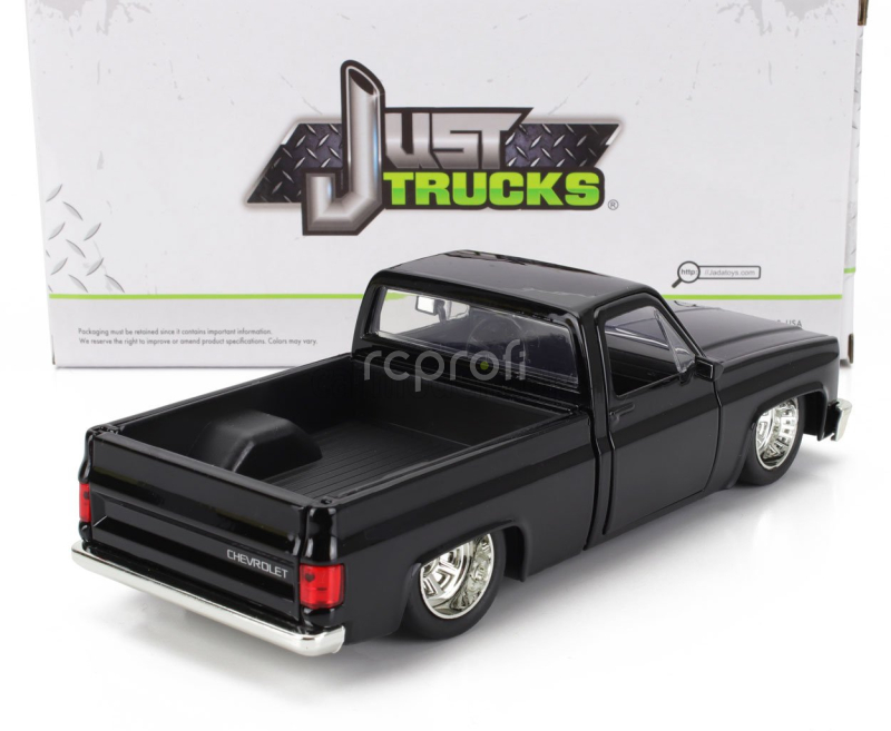 Jada Chevrolet C-10 Pick-up Custom 1985 1:24 Black