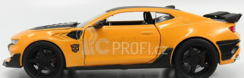 Jada Chevrolet Camaro Coupe 2016 - Bumblebee Transformers Poslední rytíř 1:24, žlutá