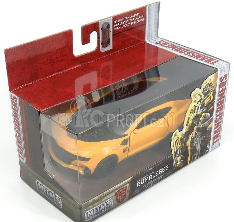 Jada Chevrolet Camaro Coupe 2016 - Bumblebee Transformers: Poslední rytíř 1:32, žlutá