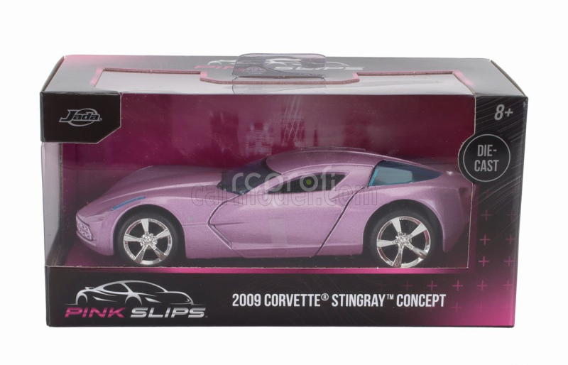 Jada Chevrolet Corvette Stingray Concept Coupe 2009 1:32 Pink Met