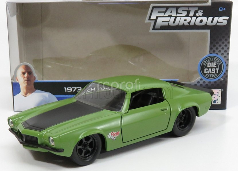 Jada Chevrolet Dom's Camaro Z28 F-bomb 1973 - Fast & Furious Iv (2009) 1:32 Matt Green