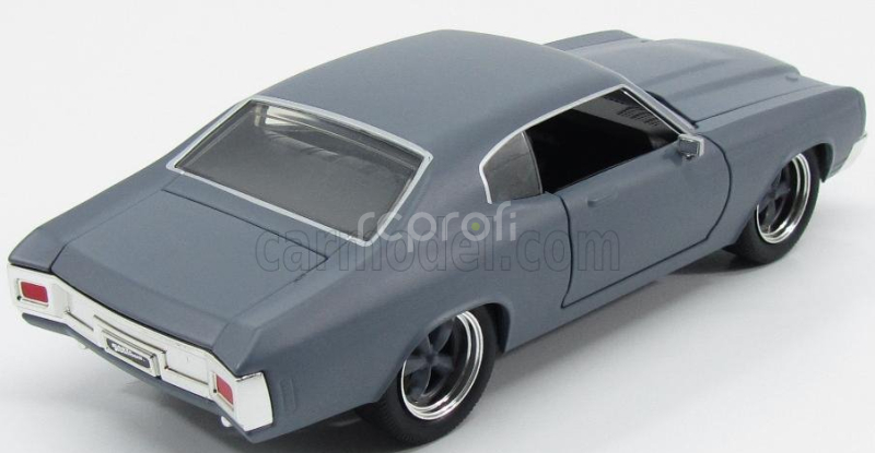 Jada Chevrolet Dom's Chevelle 454ss 1970 - Fast & Furious  Iv (2009) - Solo Parti Originali - Original Parts 1:24 Základní Nátěr Matně Šedý