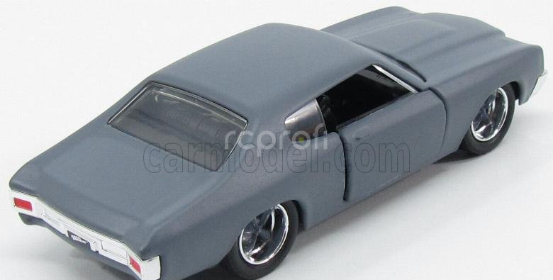 Jada Chevrolet Dom's Chevelle 454ss 1970 - Fast & Furious  Iv (2009) - Solo Parti Originali - Original Parts 1:32 Základní Nátěr Matně Šedý
