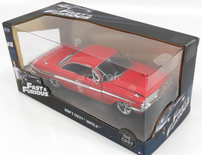 Jada Chevrolet Dom's Chevy Impala 1964 - Fast & Furious 8 2017 1:24 Red
