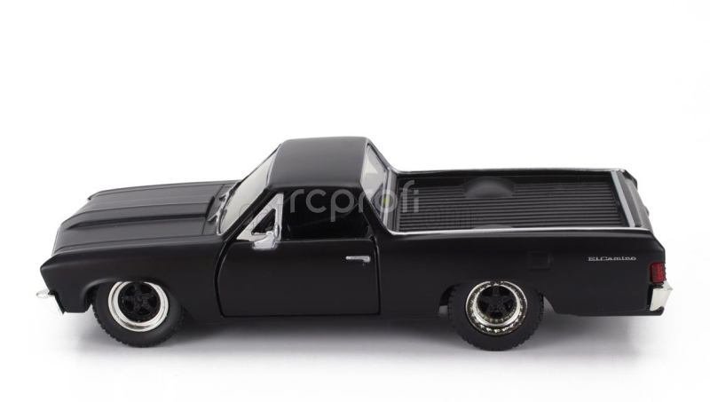 Jada Chevrolet El Camino Pick-up (ff10) Custom 1967 - Fast & Furious 1:32 Matt Black