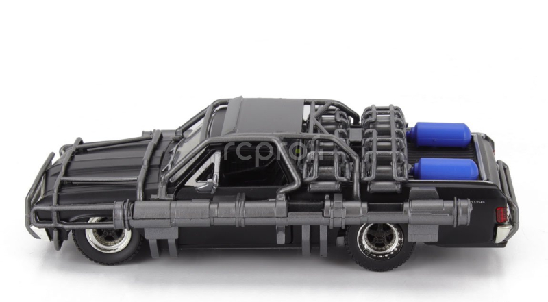 Jada Chevrolet El Camino Pick-up (ff10) Custom With Gun 1967 - Fast & Furious 1:32 Matt Black