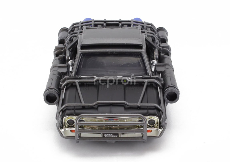 Jada Chevrolet El Camino Pick-up (ff10) Custom With Gun 1967 - Fast & Furious 1:32 Matt Black