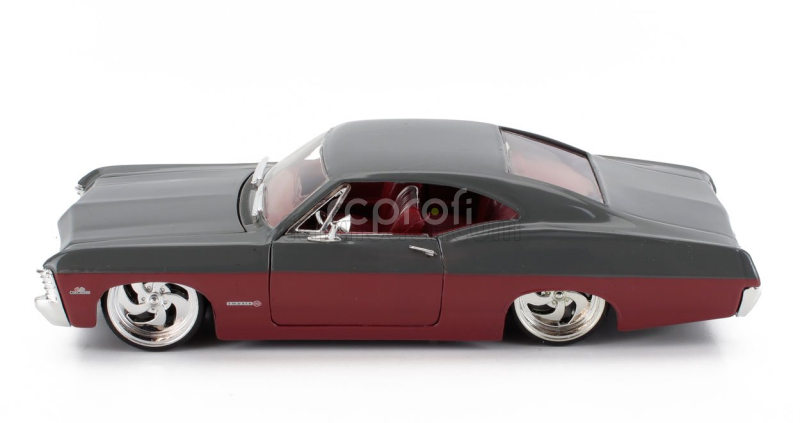 Jada Chevrolet Impala Ss Coupe 1967 1:24 Matt Grey