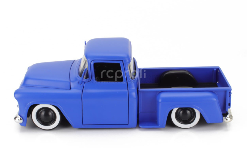 Jada Chevrolet Pick-up Stepside Custom 1955 1:24 Matt Blue