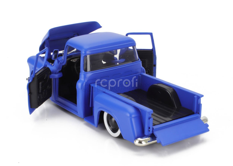Jada Chevrolet Pick-up Stepside Custom 1955 1:24 Matt Blue