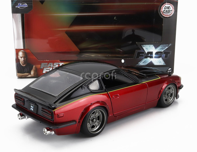 Jada Datsun 240z Coupe 1972 - Fast & Furious 10 1:24 Červená Černá