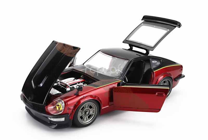 Jada Datsun 240z Coupe 1972 - Fast & Furious 10 1:24 Červená Černá