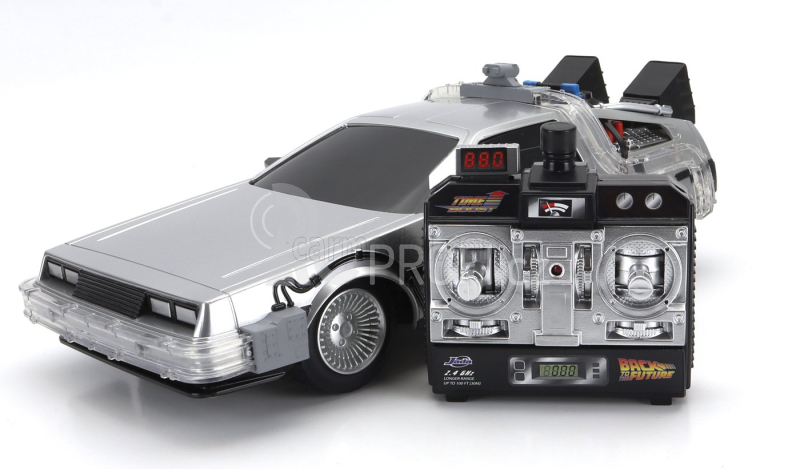 Jada De lorean Time Machine - Back To The Future 1 - Ritorno Al Futuro 1 1:16 Silver