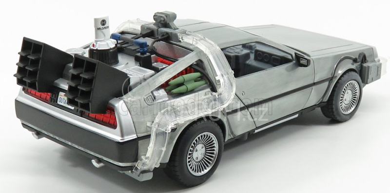 Jada De lorean Time Machine - Návrat do budoucnosti II 1:24, stříbrná
