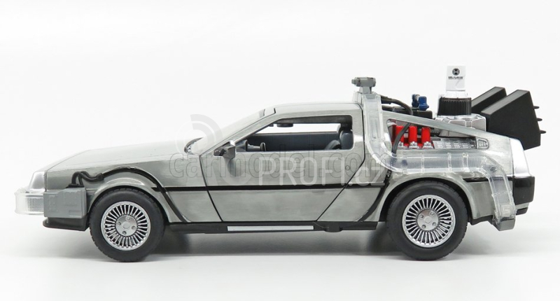 Jada De lorean Time Machine - Návrat do budoucnosti II 1:24, stříbrná
