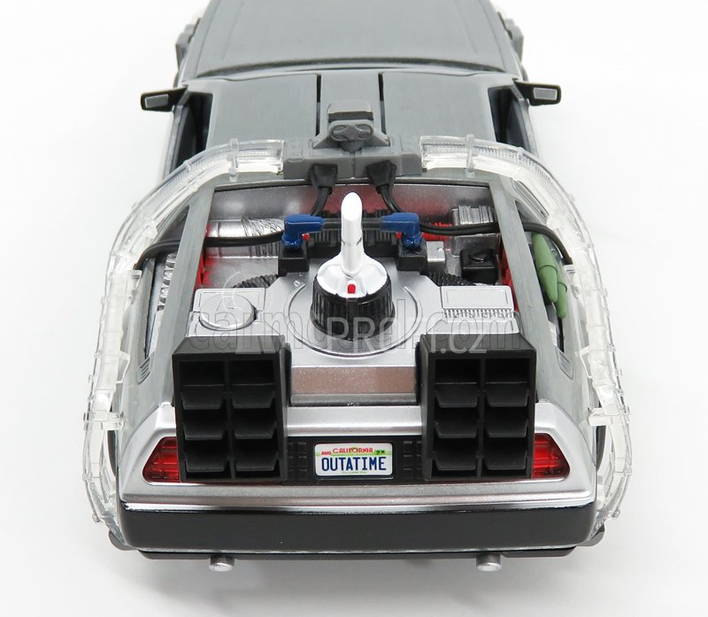 Jada De lorean Time Machine - Návrat do budoucnosti II 1:24, stříbrná