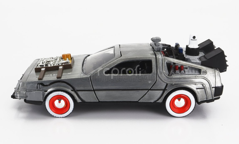 Jada De lorean Time Machine - Back To The Future 3 - Ritorno Al Futuro 3 1:32 Silver