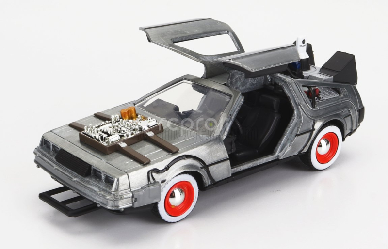 Jada De lorean Time Machine - Back To The Future 3 - Ritorno Al Futuro 3 1:32 Silver
