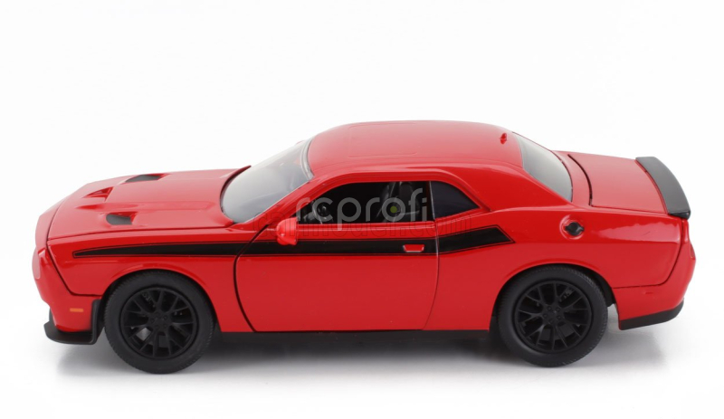Jada Dodge Challenger With Walking Dead Glenn Figure 2015 1:24 Červená Černá