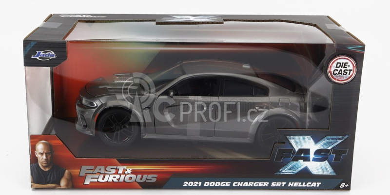 Jada Dodge Charger 2021 - Fast & Furious Fast X 1:24 Grey