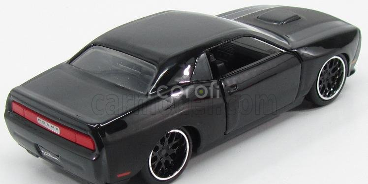Jada Dodge Dom's Challenger Srt8 2008 - Fast & Furious Vi 1:32 Matt Black