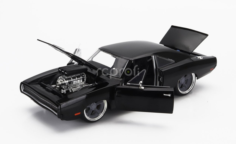 Jada Dodge Dom's Charger R/t 1970 - Fast & Furious X 1:24 Black