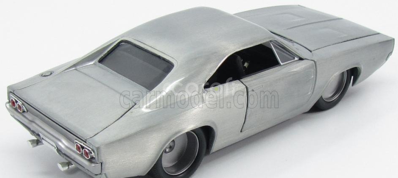 Jada Dodge Dom's Dodge Charger R/t 1968 - Dominic Toretto - Fast & Furious Ii (2003) 1:24 Matt Silver