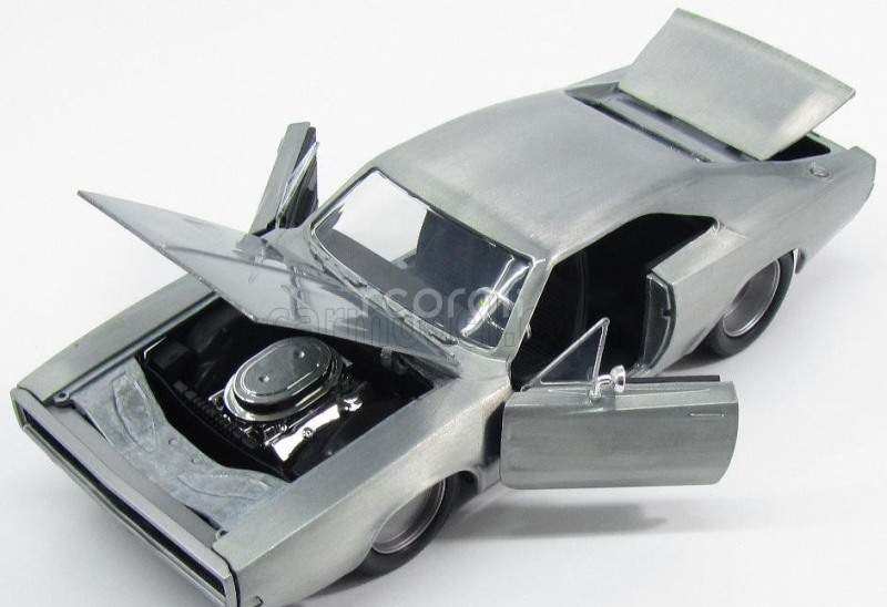 Jada Dodge Dom's Dodge Charger R/t 1968 - Dominic Toretto - Fast & Furious Ii (2003) 1:24 Matt Silver