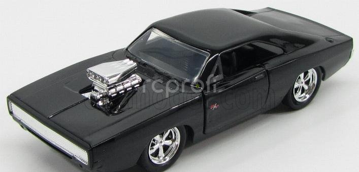 Jada Dodge Dom's Dodge Charger R/t 1970 - Fast & Furious 7 1:32 Black