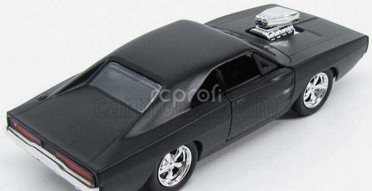 Jada Dodge Dom's Dodge Charger R/t 1970 - Fast & Furious 7 1:32 Matt Black