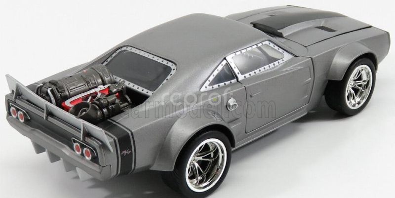 Jada Dodge Dom's Ice Charger R/t 1970 - Fast & Furious 8 2017 1:24 Matt Grey