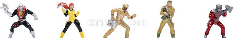 Jada Figures Set 18 X G.i.joe Figures Nano Metalfigs 1:32 Různé