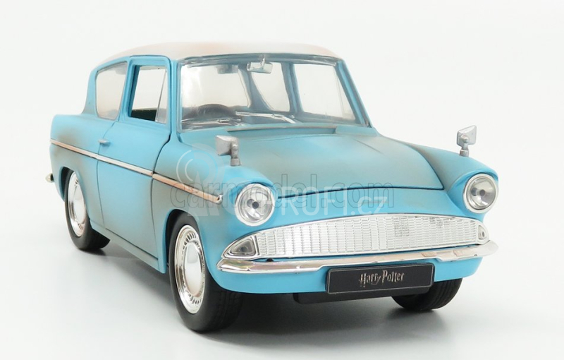 Jada Ford england Anglia 1959 Harry Potter - Movie - With Figure 2016 1:24 Světle Modrá