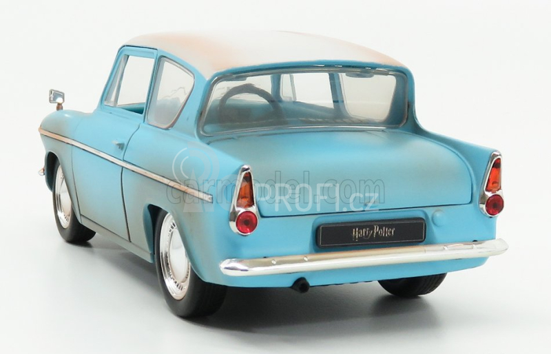 Jada Ford england Anglia 1959 Harry Potter - Movie - With Figure 2016 1:24 Světle Modrá