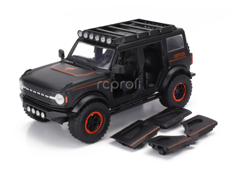 Jada Ford usa Bronco 2021 1:24 Matná Černá Oranžová