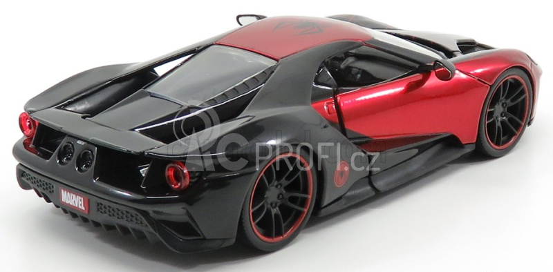 Jada Ford usa Gt 2017 With Spiderman Figure 1:24 Červená Modrá