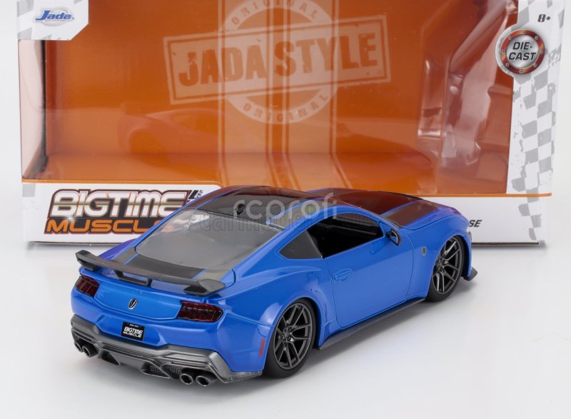 Jada Ford usa Mustang Dark Horse Coupe 2024 1:24 Bluette