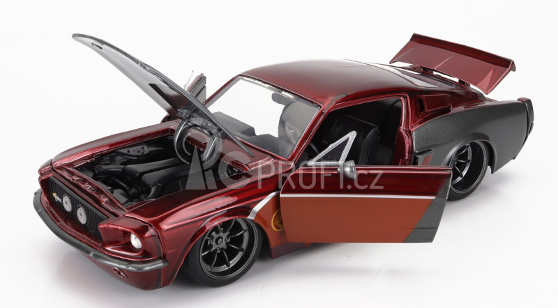 Jada Ford usa Mustang Gt500 Shelby 1967 1:24, měděná
