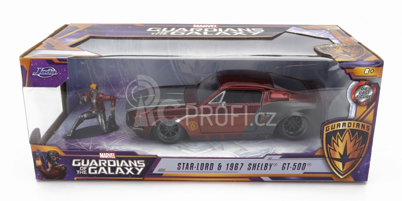 Jada Ford usa Mustang Gt500 Shelby 1967 1:24, měděná
