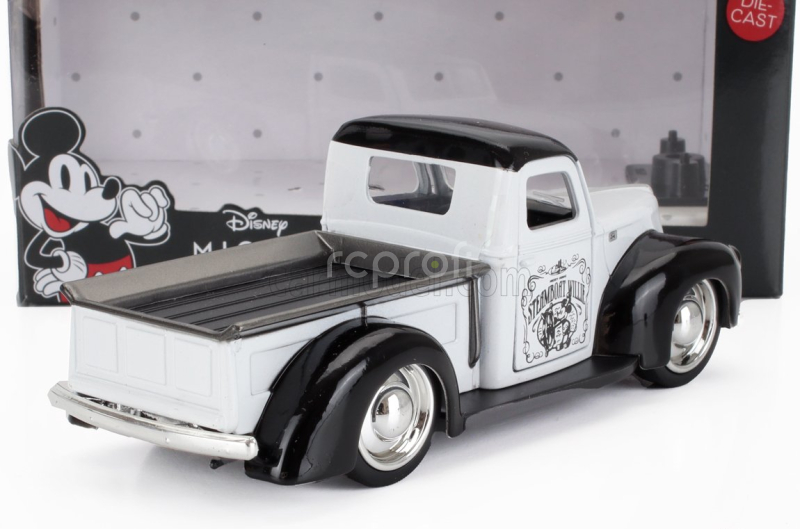 Jada Ford usa Pick-up 1941 Topolino Mickey Mouse Figure - Walt Disney 1:32 Bílá Černá